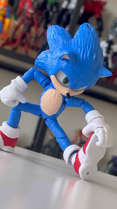 Unboxing Sonic 3 movie figure! #sonic #actionfigures #sega #sonicthehedgehog #unboxing #fast