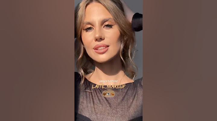 Латте макияж - Latte makeup, тренд этой осени ☕️🍂