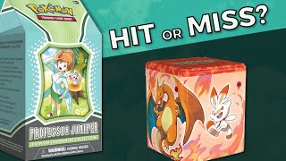 Will I Hit or Miss with two Charizard tins and a Professor Juniper Premium Tournament Collection?