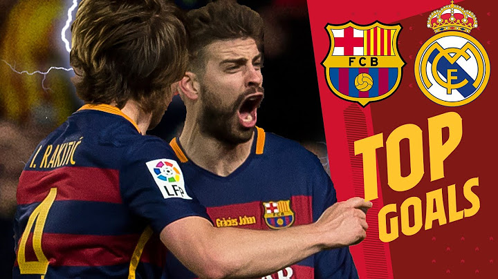 🔥⚽ TOP GOALS vs REAL MADRID at SPOTIFY CAMP NOU (S.XXI)