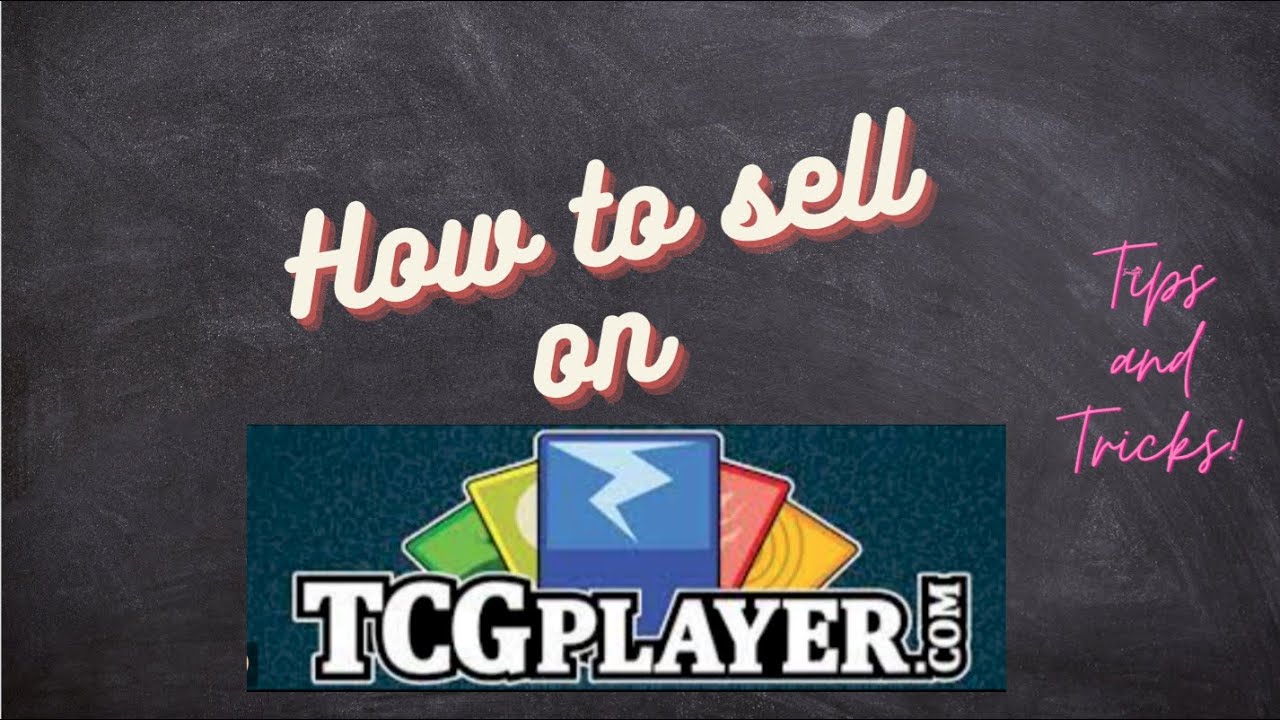 Everything You Need to Know to Sell on TCGPlayer! - YouTube