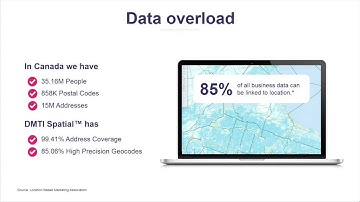 DMTI Spatial at TECTERRA 2015 - Seeing Your Business Data