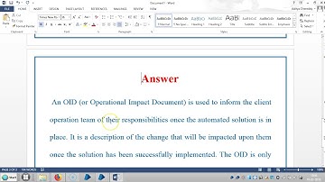 Blue Prism RPA - Interview Questions - What is OID - 4010 - Aditya RPA Academy BTM Layout