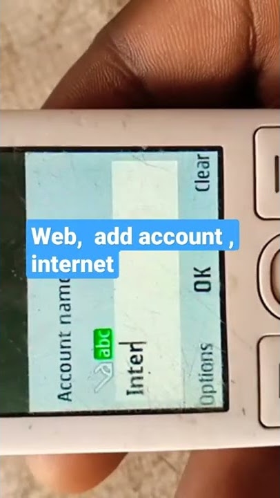 Nokia internet settings