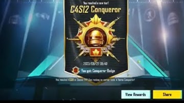 Conqueror Struggle😰 conqueror even after so many hackers🤕 Conqueror WhatsApp status#bgmi #conqueror