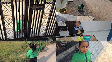 Darshika School 🏫 Se Song 🎵 Sikhkar aa gai hai😍|| @Darshimeena @darshikaandmamma 