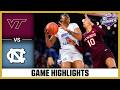 Virginia Tech vs. North Carolina Highlights | 2026 Ally ACC Women's Basketball Tournament