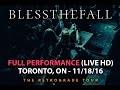 Capture de la vidéo Blessthefall - Full Set Live [Hd] - The Retrograde Tour (Toronto, On 11/18/16)