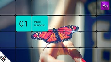 Free - Modern Grid Show | Free After Effects Template Download