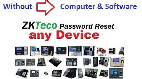 How to Reset zkteco Any Devices Without PC/computer Urdu Hindi