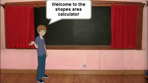 Scratch Shapes Areas Calculator Program