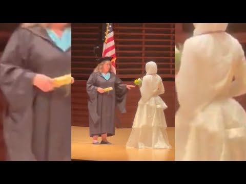 High school grad speaks out after being denied diploma on stage after dancing during ceremony