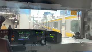【前面展望】E231系 JR中央・総武線 秋葉原→両国  JR Chuo Sobu Line