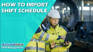 How to import Shift Schedule in Lenvica HRMS using excel (Days in columns) - Method I