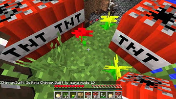 Minecraft - Abandoned City Parkour Custom Map with ChimChim Part 6 - The Custom Flag