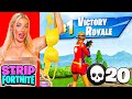 1 kill  remove 1 clothing piece on fortnite  charlotte parkes