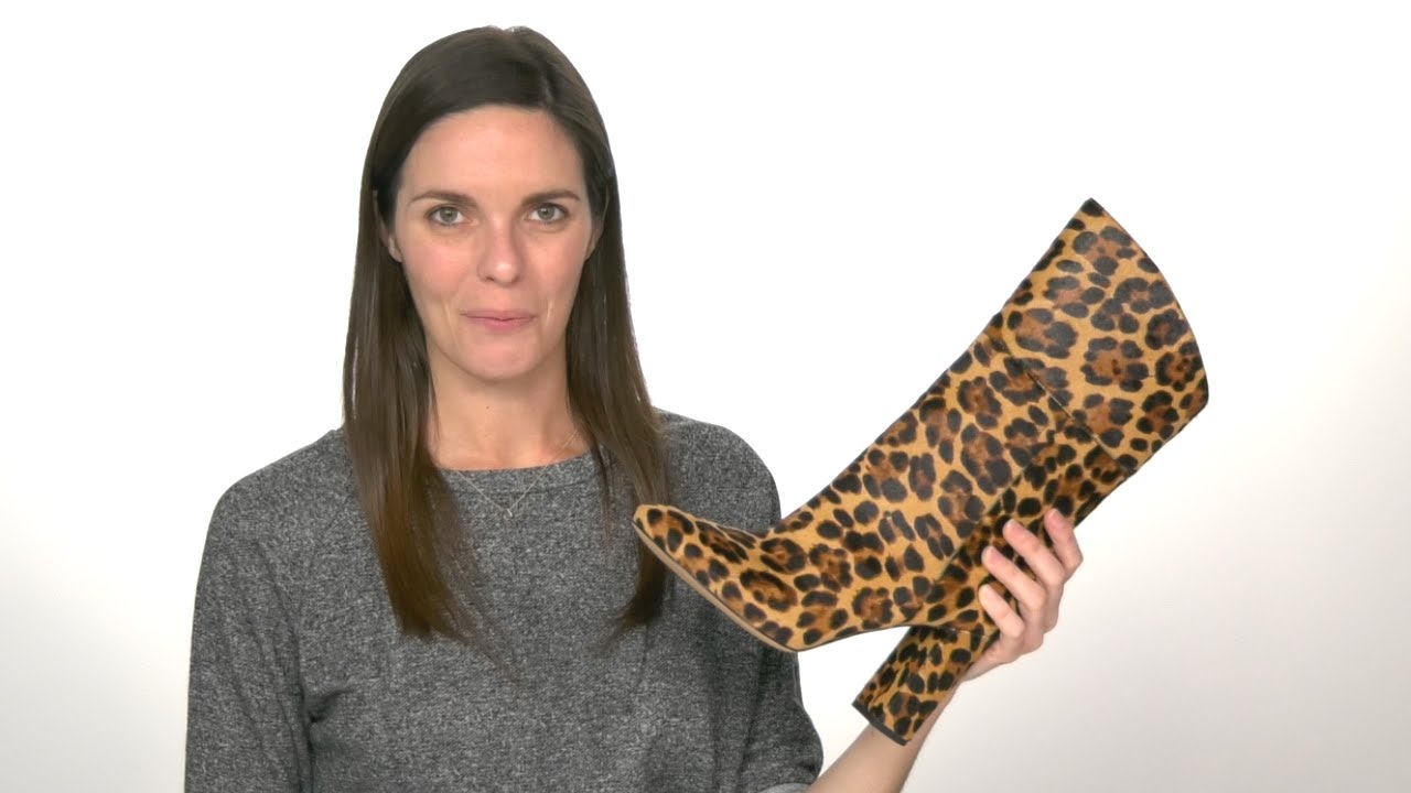 j crew leopard boots