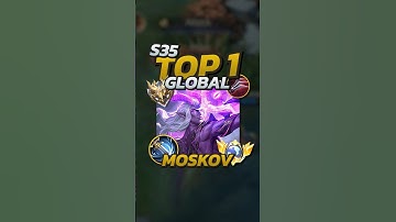 63% Winrate Moskov S35 Build! Mobile Legends #mobilelegends #mlbb #gaming #mlbbgoldenmonth