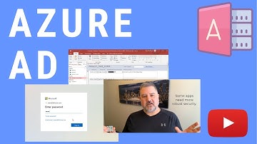 Online MS Access Databases on Azure - Enhanced security using Azure Active Directory accounts.