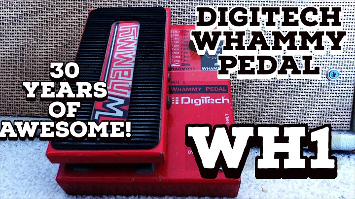 Digitech Whammy Pedal Wh1, 30 years of awesomeness