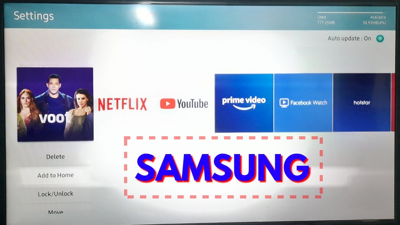 How To Install Apps On Samsung Smart Tv 2021 Youtube