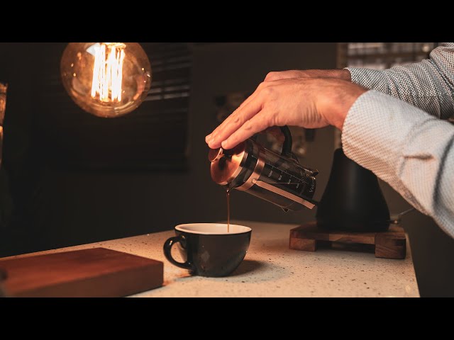 Sencillez y técnica a la hora de preparar un café con prensa