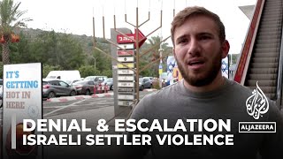 Denial \& escalation: US sanctions follow Israeli settler violence in West Bank