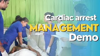 Cardiac arrest management  / Advanced Life Support Demonstration