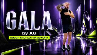 XG - GALA - Dance Fitness Disco - Practice Choreography, Rough Draft for Class, Rick Howard