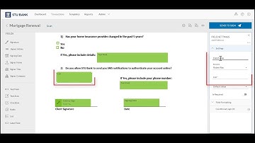 OneSpan Sign: How to use Conditional Fields