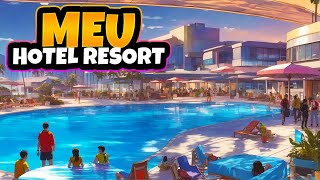 FUI TRABALHAR EM UM RESORT - HOTEL RESORT SIMULATOR screenshot 2