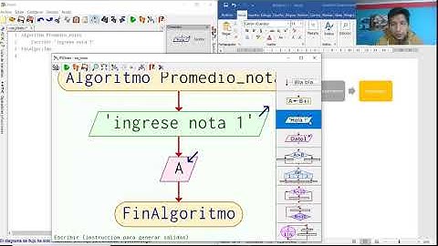 Curso PSEINT GRAFICO para principiantes PART 1 promedio de notas