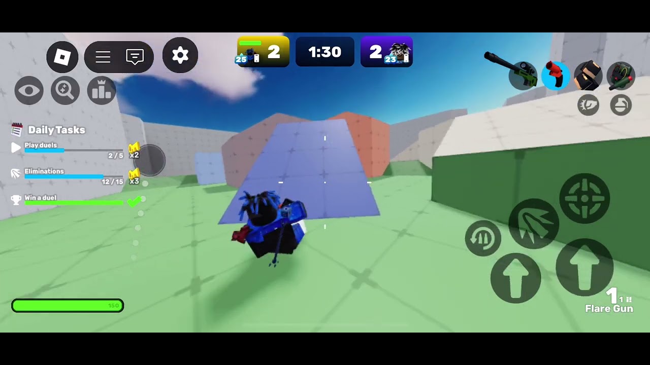 1v1 in rivals mirror match up - YouTube