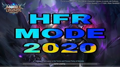 HFR mode script 2020 (Yu zhong update)