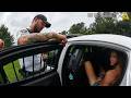 Driver Crashes Into Multiple Cars Before Driving Around School Track | Police Bodycam