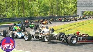 Terrorífico y divertido a partes iguales (iRacing / Monza / Lotus 49) || Heikki360ES