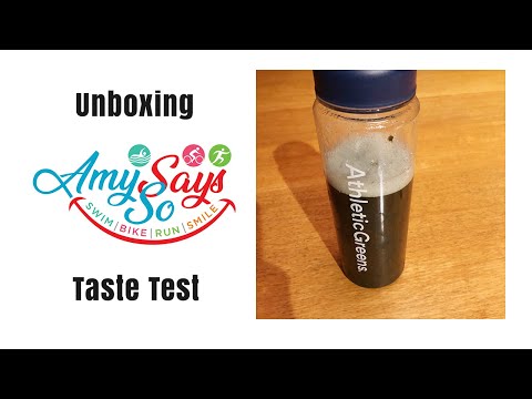 Athletic Greens Unboxing