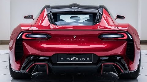 The 2025 Pontiac Firebird Is Back – A Game-Changer in Muscle Cars!