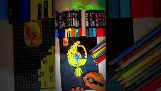 Testing POSCA Markers vs. POLYCHROMOS Pencils! 🔥 #drawing