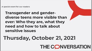 Transgender and gender-diverse teens more visible than ever
