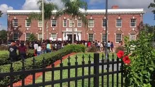 Protest at Bethune-Cookman University