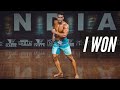 Road to Musclemania 2020 | Contest day vlog | I WON!!!!! | தமிழில்