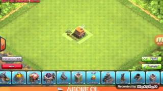 Clash of clans 5. Seviye köy binası düzeni