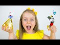 Gaby and Alex learn to Share Toys - Educational story for kids