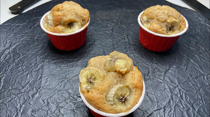 Muffin de banana 🍌