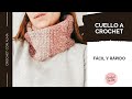 CUELLO A CROCHET RÁPIDO Y FÁCIL | CROCHET CON ALMA