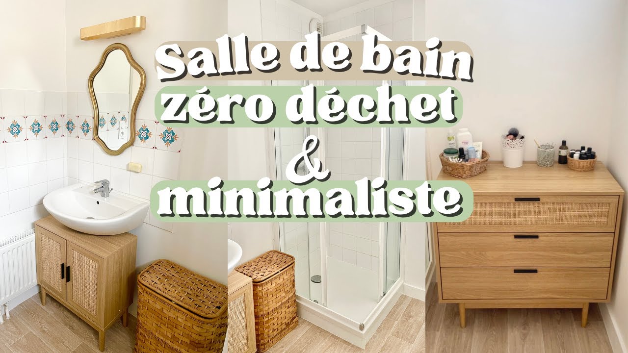 Mission Zéro Déchet : le tuto pour rendre votre salle de bain la