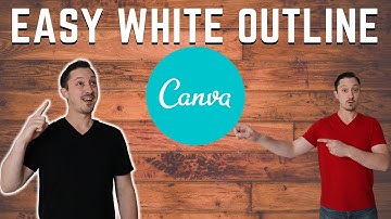 How To Add White Outline On Thumbnails In Canva In Under 2 Minutes