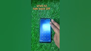How To Off TalkBack From VIVO S1 ⚡ VIVO S1 Mobile Double Tab Screen Off 🔥🔥#shorts #talkback #viral