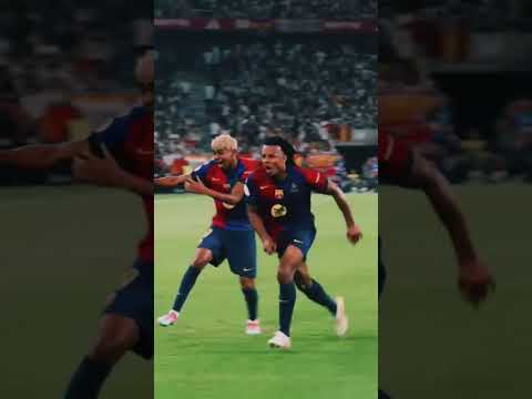 🥶تفاصيل هدف كوندي ضد ريال مدريد كأس الملك برشلونه 🥰kounde Goal Barcelona real Madrid Copa del rey hd